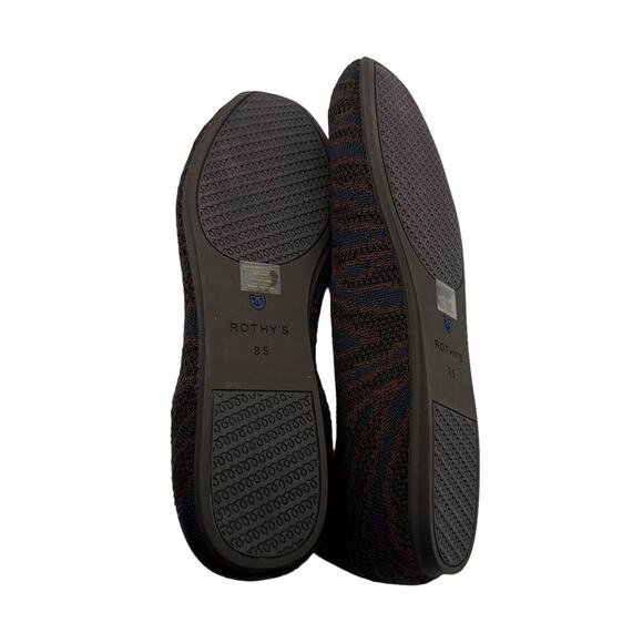 Rothy’s The Square Sapphire Zebra‎ Limited Edition Women’s Size 9.5 - Picture 7 of 9